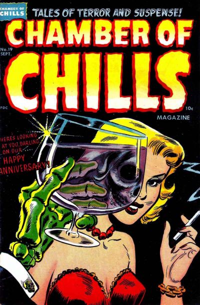 Cover for Chamber of Chills Magazine (Harvey, 1951 series) #19