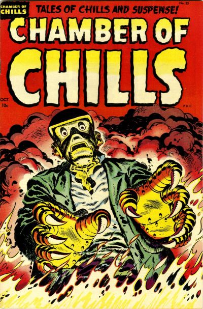 Cover for Chamber of Chills Magazine (Harvey, 1951 series) #25