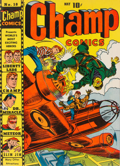 Cover for Champ Comics (Harvey, 1940 series) #18