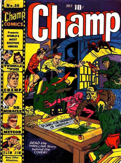 Cover for Champ Comics (Harvey, 1940 series) #20