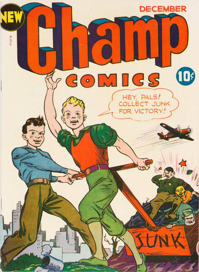 Cover for Champ Comics (Harvey, 1940 series) #24