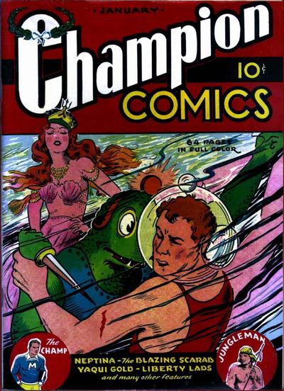 Cover for Champion Comics (Worth Carnahan, 1939 series) #3