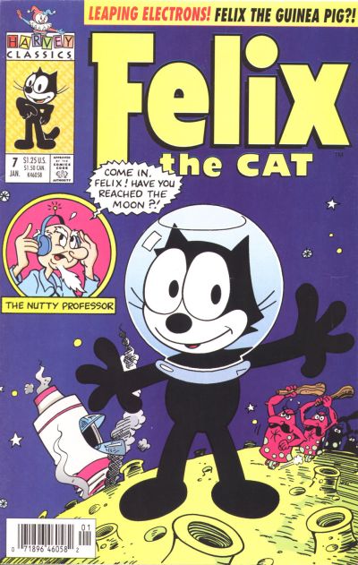 Cover for Felix the Cat (Harvey, 1991 series) #7 [Newsstand]