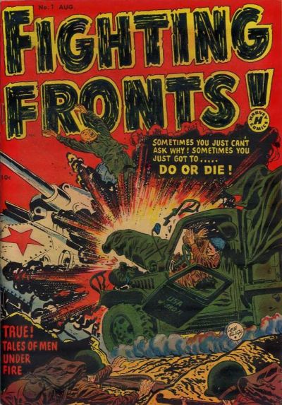 Cover for Fighting Fronts (Harvey, 1952 series) #1