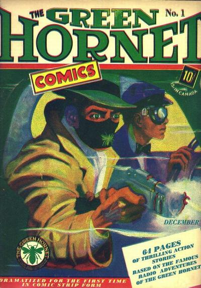 Cover for Green Hornet Comics (Temerson / Helnit / Continental, 1940 series) #1
