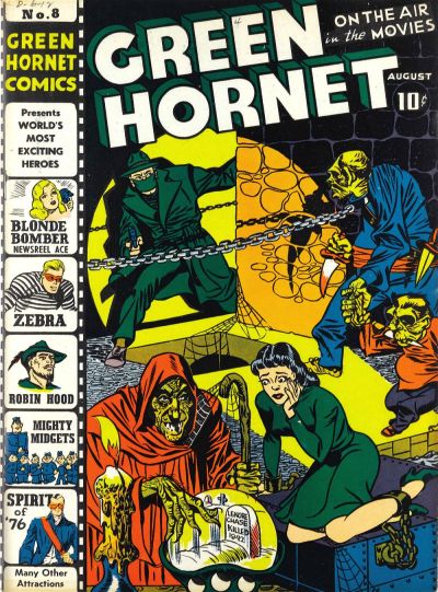 Cover for Green Hornet Comics (Harvey, 1942 series) #8