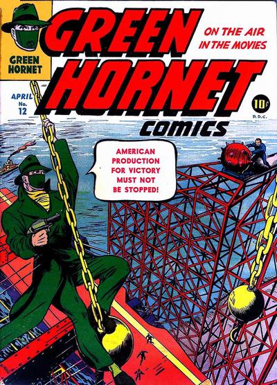 Cover for Green Hornet Comics (Harvey, 1942 series) #12