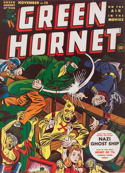 Cover for Green Hornet Comics (Harvey, 1942 series) #15