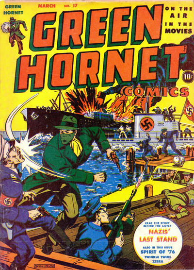 Cover for Green Hornet Comics (Harvey, 1942 series) #17