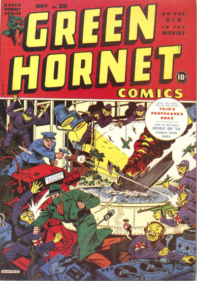 Cover for Green Hornet Comics (Harvey, 1942 series) #20