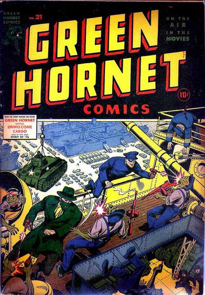 Cover for Green Hornet Comics (Harvey, 1942 series) #21