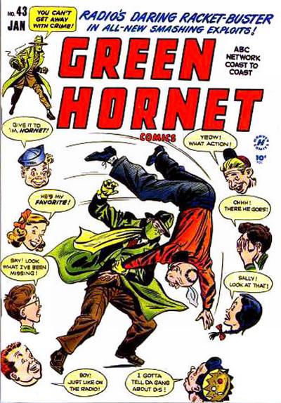 Cover for Green Hornet Comics (Harvey, 1942 series) #43