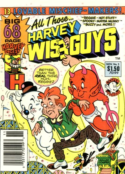 Cover for Harvey Wiseguys (Harvey, 1987 series) #2