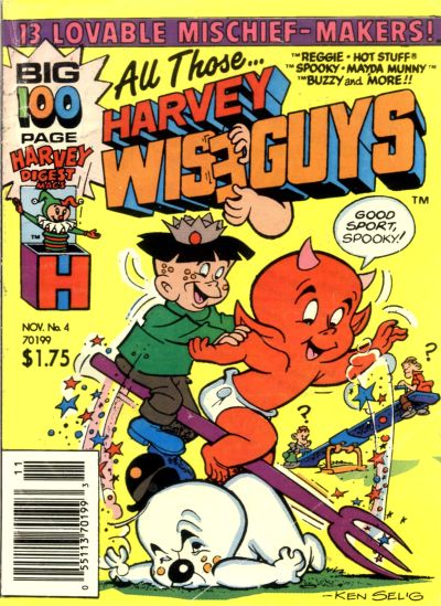 Cover for Harvey Wiseguys (Harvey, 1987 series) #4
