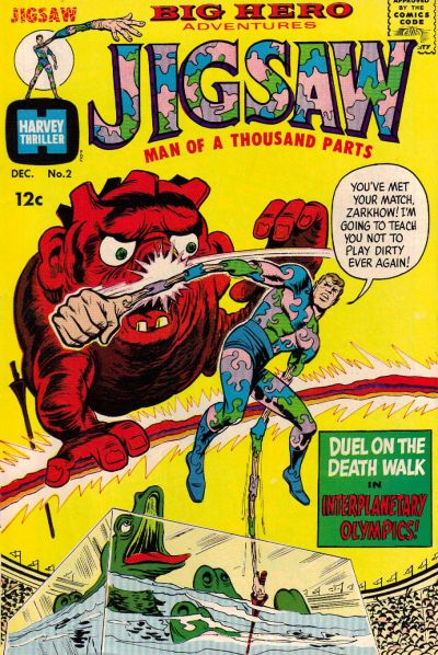 Cover for Jigsaw (Harvey, 1966 series) #2
