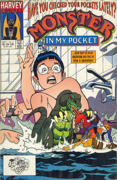 Cover for Monster in My Pocket (Harvey, 1991 series) #3 [Direct]