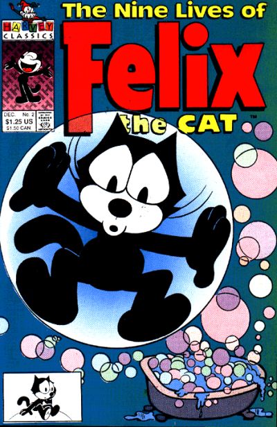 Cover for The Nine Lives of Felix the Cat (Harvey, 1991 series) #2
