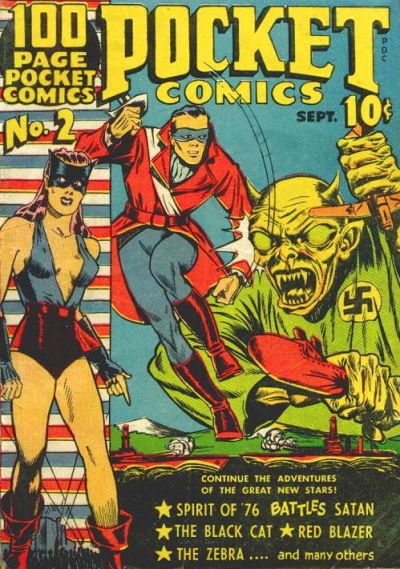 Cover for Pocket Comics (Harvey, 1941 series) #2
