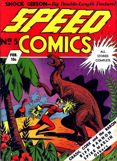 Cover for Speed Comics (Brookwood, 1939 series) #5