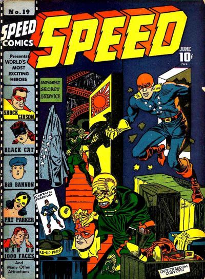 Cover for Speed Comics (Harvey, 1941 series) #19