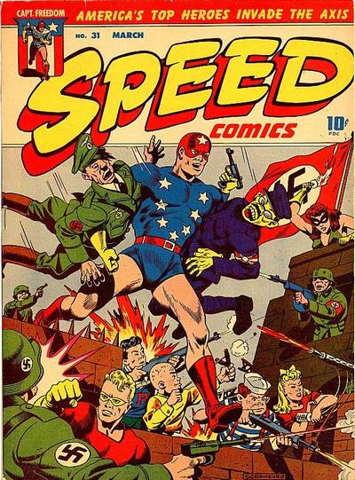 Cover for Speed Comics (Harvey, 1941 series) #31