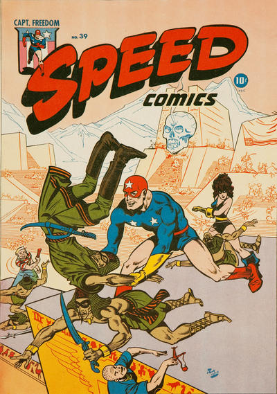 Cover for Speed Comics (Harvey, 1941 series) #39