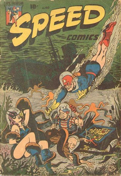 Cover for Speed Comics (Harvey, 1941 series) #40