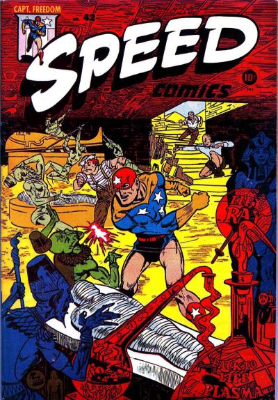 Cover for Speed Comics (Harvey, 1941 series) #42