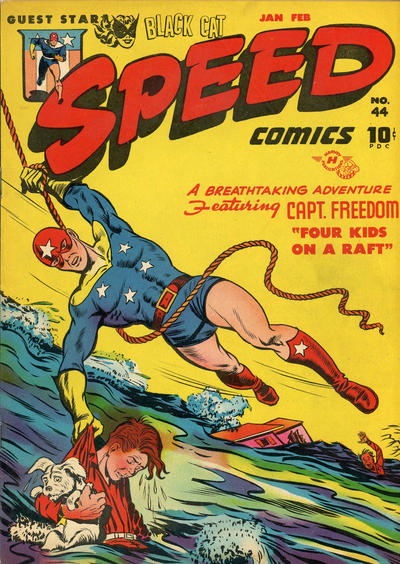Cover for Speed Comics (Harvey, 1941 series) #44