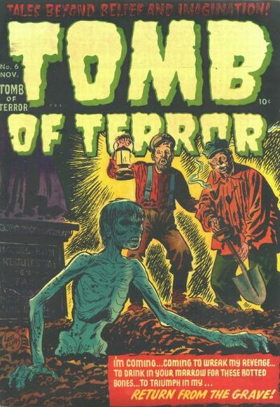 Cover for Tomb of Terror (Harvey, 1952 series) #6
