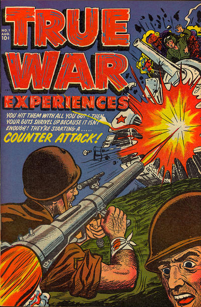 Cover for True War Experiences (Harvey, 1952 series) #1