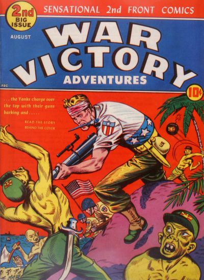 Cover for War Victory Adventures (Harvey, 1943 series) #2