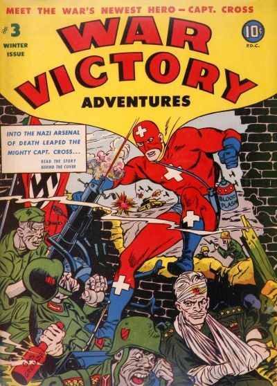 Cover for War Victory Adventures (Harvey, 1943 series) #3