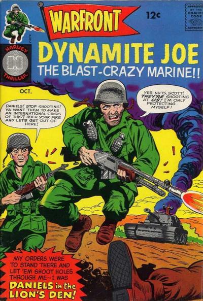 Cover for Warfront (Harvey, 1965 series) #36