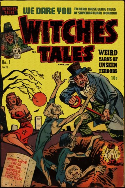 Cover for Witches Tales (Harvey, 1951 series) #1