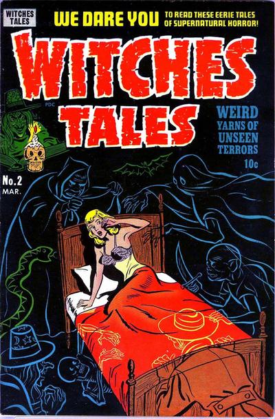 Cover for Witches Tales (Harvey, 1951 series) #2