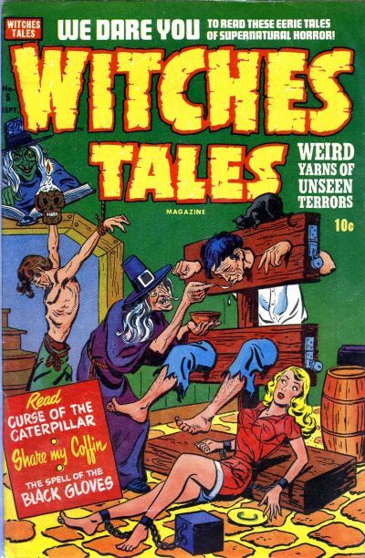 Cover for Witches Tales (Harvey, 1951 series) #5