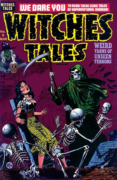 Cover for Witches Tales (Harvey, 1951 series) #8