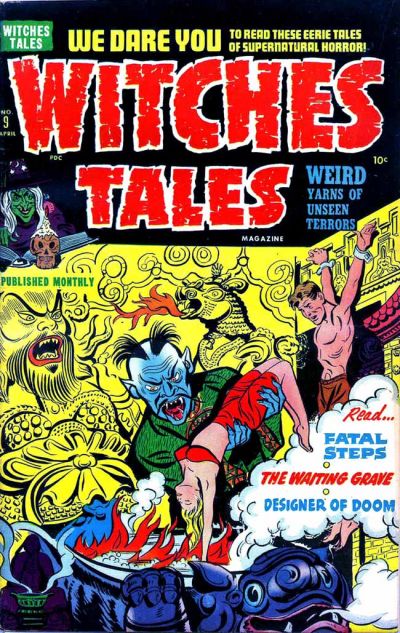Cover for Witches Tales (Harvey, 1951 series) #9