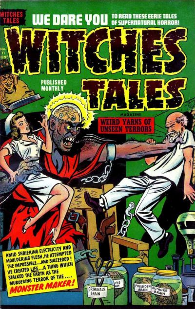 Cover for Witches Tales (Harvey, 1951 series) #11