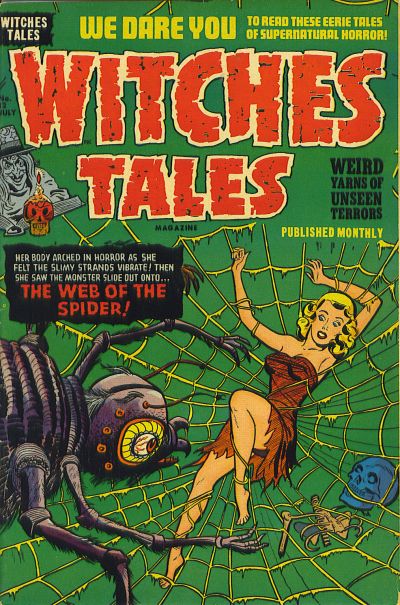 Cover for Witches Tales (Harvey, 1951 series) #12