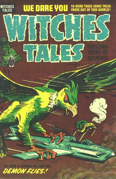 Cover for Witches Tales (Harvey, 1951 series) #28
