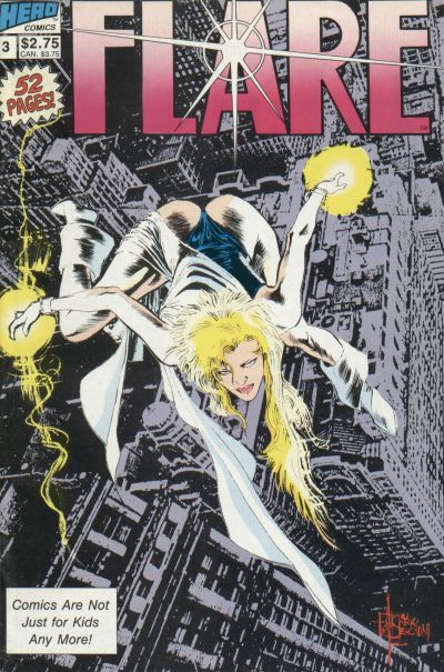 Cover for Flare (Heroic Publishing, 1988 series) #3