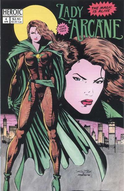 Cover for Lady Arcane (Heroic Publishing, 1992 series) #4