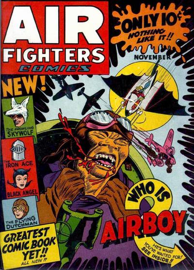 Cover for Air Fighters Comics (Hillman, 1941 series) #v1#2 [2]