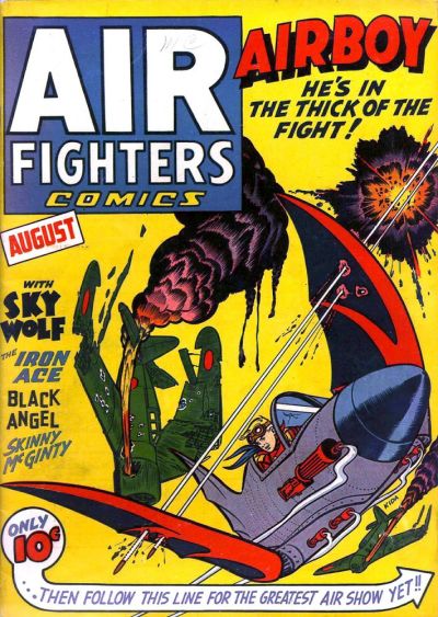 Cover for Air Fighters Comics (Hillman, 1941 series) #v1#11 [11]