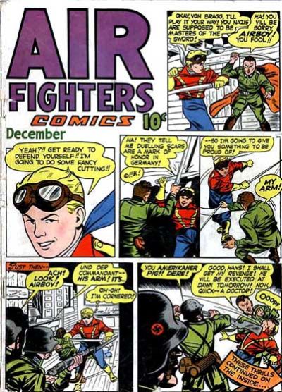 Cover for Air Fighters Comics (Hillman, 1941 series) #v2#3 [15]