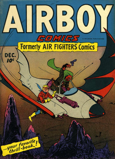 Cover for Airboy Comics (Hillman, 1945 series) #v2#11 [23]
