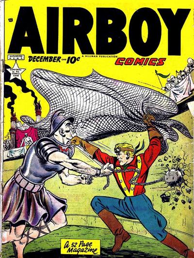 Cover for Airboy Comics (Hillman, 1945 series) #v6#11 [70]