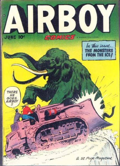 Cover for Airboy Comics (Hillman, 1945 series) #v7#5 [76]